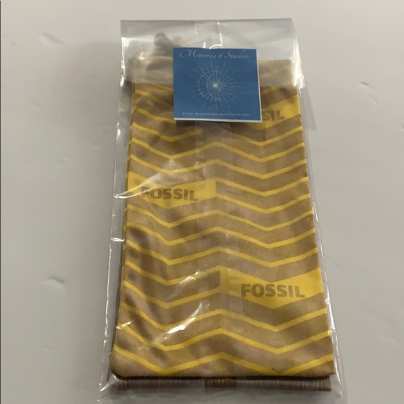 Fossil Eyewear pouch set of 2 NWOT - Picture 8 of 9